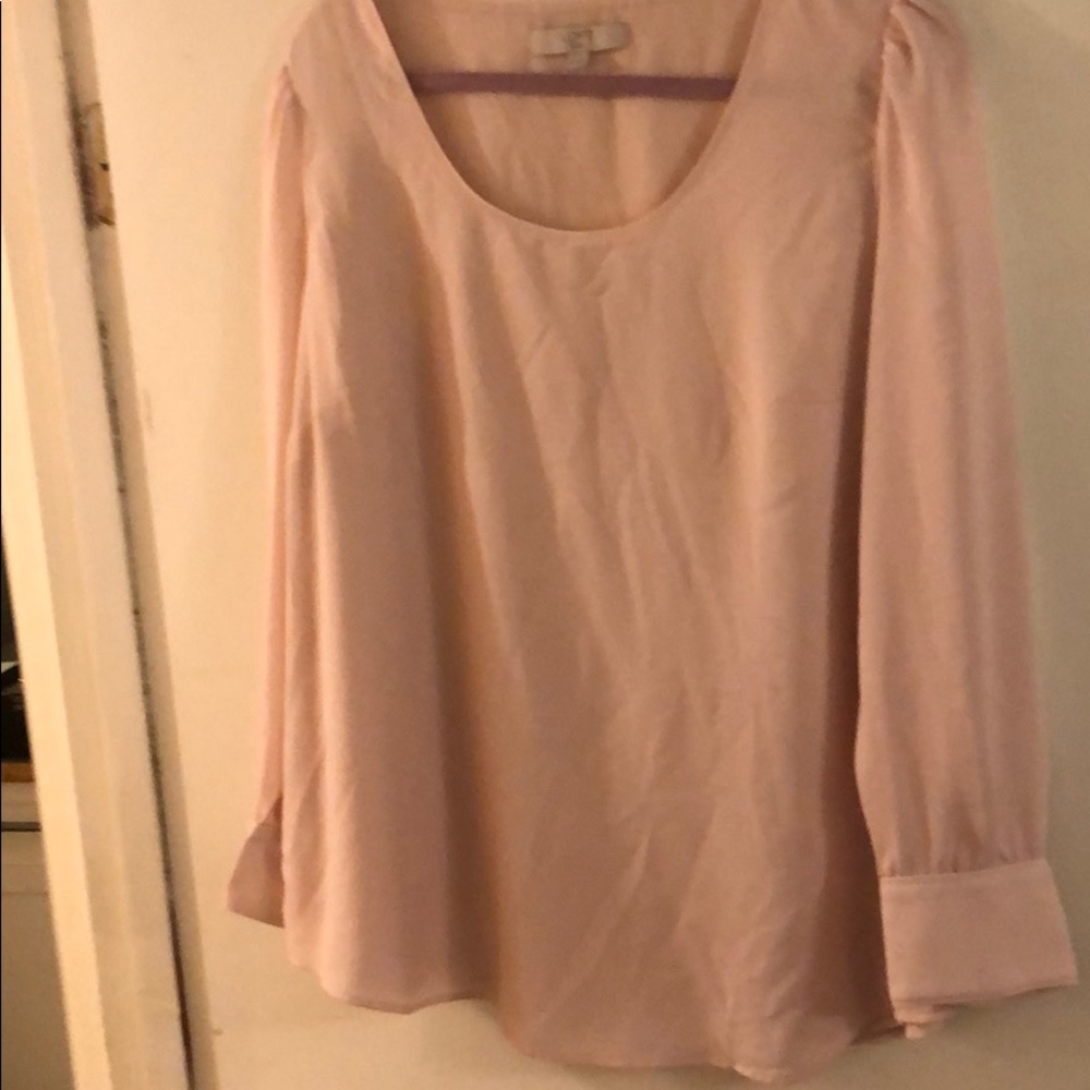 Blush Pink Loft Blouse
